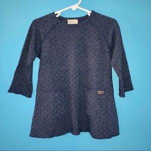 Play Up European Designer 2 Dress Polka Dots Navy